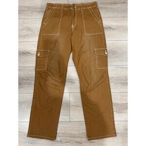 Dickies Cargo Carpenter Straight Tan Pants Size 11/30